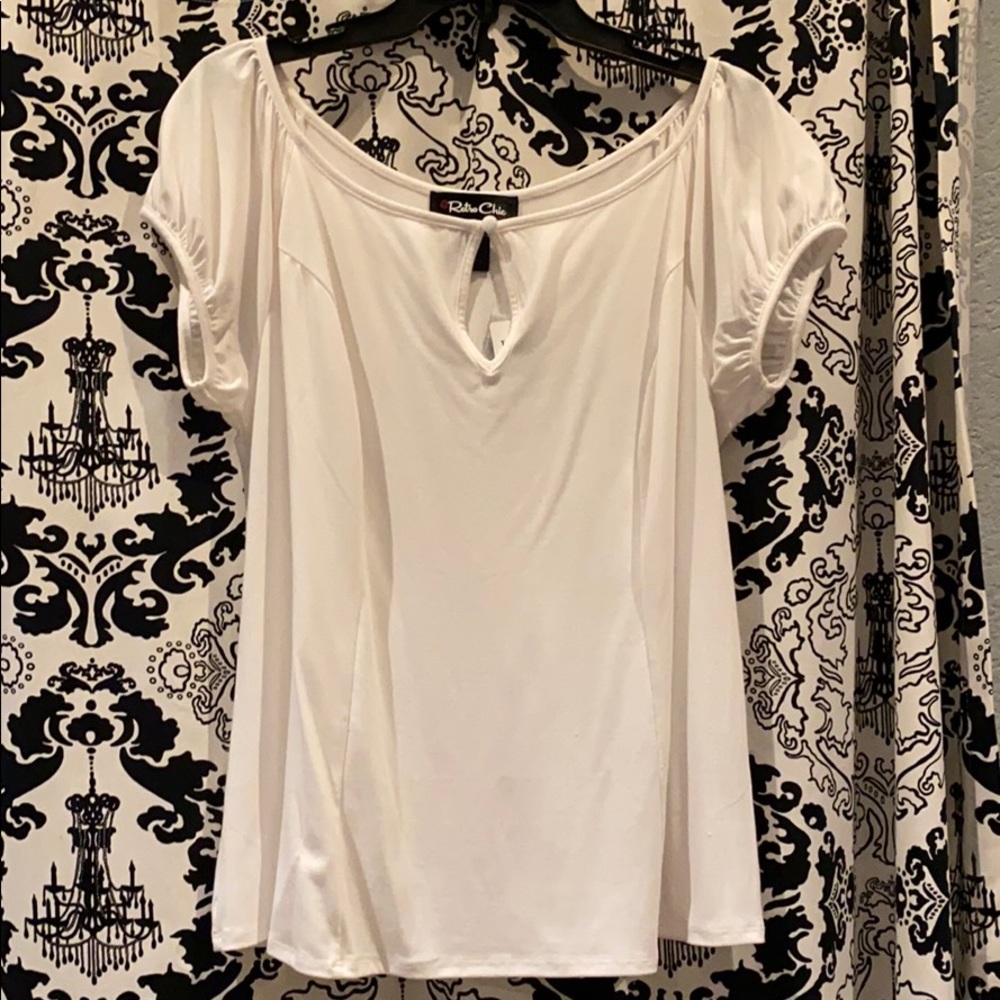 White Torrid top